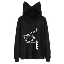 Load image into Gallery viewer, Your Sweet Kitty Hoodie - Black - JBCoolCats