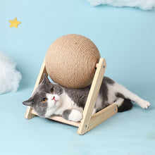 Load image into Gallery viewer, Sisal Cat Scratching Ball -L Stand - JBCoolCats