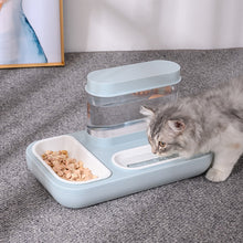 Load image into Gallery viewer, Slender Automatic Drinking Fountain with Food Bowl - Accessory - JBCoolCats