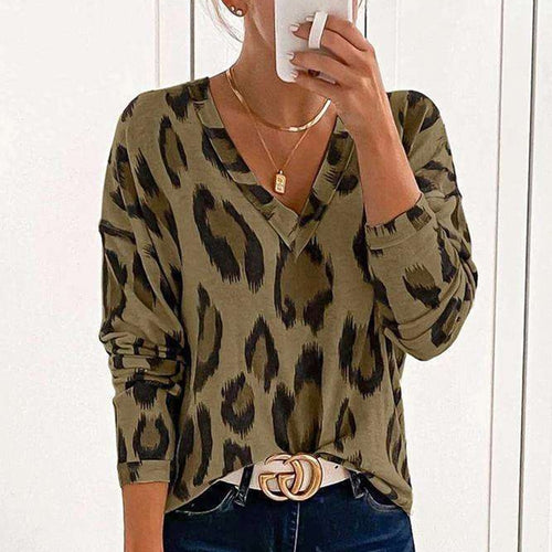 Elegant Leopard Printed Shirt - Clothing - JBCoolCats