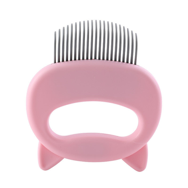 Cat Groomer/Hair Remover Comb - Pink Cat - JBCoolCats