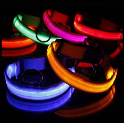 LED Glow In The Dark Cat Collar - Accessories - JBCoolCats