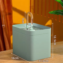 Load image into Gallery viewer, Automatic Pet Water Fountain - Aqua Green - JBCoolCats