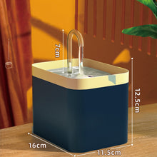 Load image into Gallery viewer, Automatic Pet Water Fountain - Navy Blue - JBCoolCats