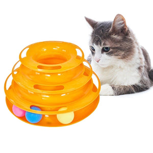 Cat Crazy Interactive Ball & Disks - Cat Toy - JBCoolCats