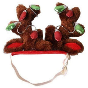 Cat Christmas Reindeer Antlers - Accessory - JBCoolCats
