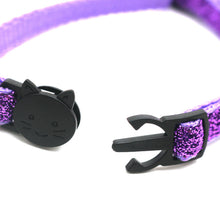 Load image into Gallery viewer, Sequin Cat Collar with Bell - Feature - JBCoolCats
