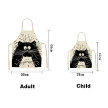 Load image into Gallery viewer, Cute Cartoon Cat Apron - Size - JBCoolCats
