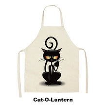 Load image into Gallery viewer, Cute Cartoon Cat Apron - Cat-O-Lantern - JBCoolCats