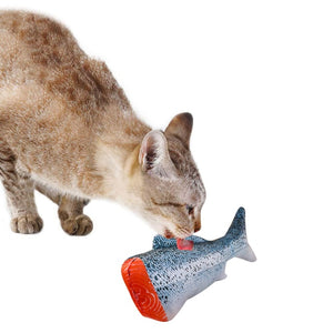 Plush Fish Catnip Toy - Cat Toys - JBCoolCats