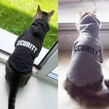 Load image into Gallery viewer, Security Cat Hoodie for Halloween - Features 2 - JBCoolCats