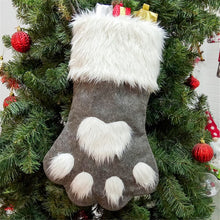 Load image into Gallery viewer, Cute Cat Paw Stocking - Gray - JBCoolCats