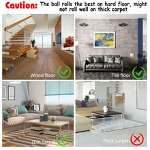 Load image into Gallery viewer, Colorful LED Rotating Ball with Catnip - Flooring - JBCoolCats