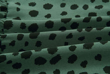 Load image into Gallery viewer, Casual Leopard Ruffle Mini Dress - Green Pattern - JBCoolCats