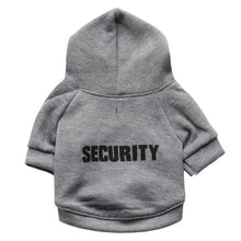 Load image into Gallery viewer, Security Cat Hoodie for Halloween - Grey- JBCoolCats