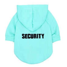 Load image into Gallery viewer, Security Cat Hoodie for Halloween - Mint Green - JBCoolCats