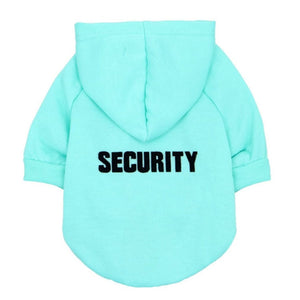Security Cat Hoodie for Halloween - Mint Green - JBCoolCats