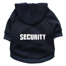 Load image into Gallery viewer, Security Cat Hoodie for Halloween - Navy Blue- JBCoolCats