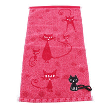 Load image into Gallery viewer, Novelty Cat Hand Towel - Rose - JBCoolCats
