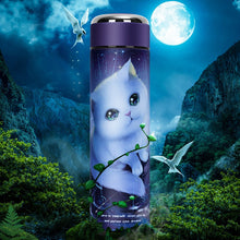 Load image into Gallery viewer, Stainless Starry Cat Water Bottle - Accessory - JBCoolCats