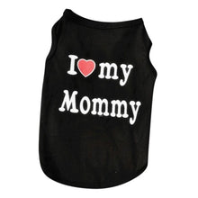 Load image into Gallery viewer, Show Their Love Cat Vest - Black Mommy - JBCoolCats