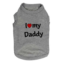 Load image into Gallery viewer, Show Their Love Cat Vest - Grey Daddy - JBCoolCats