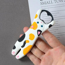 Load image into Gallery viewer, Cute Cartoon Cat Bottle Opener - Stretch Calico - JBCoolCats
