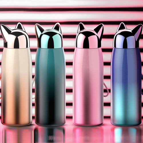 Gradient Color Insulated Drink Bottle - Accessory - JBCoolCats