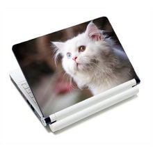 Load image into Gallery viewer, Adorable Kitty Cat Laptop Skins - White Kitty - JBCoolCats