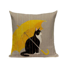 Load image into Gallery viewer, 3D Print Cat Throw Pillow Covers - S1907- JBCoolCats