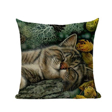 Load image into Gallery viewer, 3D Print Cat Throw Pillow Covers - S4204 - JBCoolCats