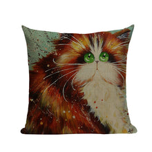 Load image into Gallery viewer, 3D Print Cat Throw Pillow Covers - S4698 - JBCoolCats