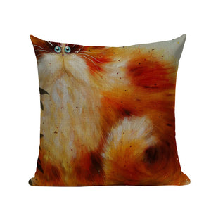 3D Print Cat Throw Pillow Covers - S4699 - JBCoolCats