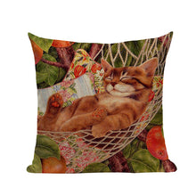 Load image into Gallery viewer, 3D Print Cat Throw Pillow Covers - S5331 - JBCoolCats