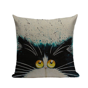 3D Print Cat Throw Pillow Covers - S5749 - JBCoolCats