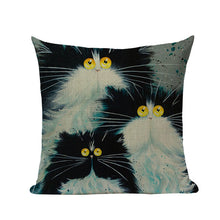 Load image into Gallery viewer, 3D Print Cat Throw Pillow Covers - S5750 - JBCoolCats