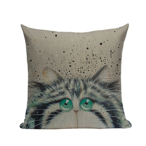 3D Print Cat Throw Pillow Covers - S5751 - JBCoolCats