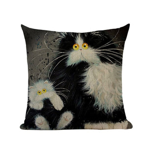 3D Print Cat Throw Pillow Covers - S5750 - JBCoolCats