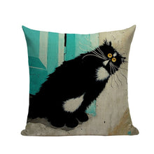 Load image into Gallery viewer, 3D Print Cat Throw Pillow Covers - S8607 - JBCoolCats