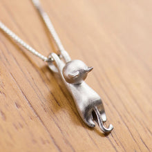 Load image into Gallery viewer, Climbing Cat Pendant - Jewelry - JBCoolCats