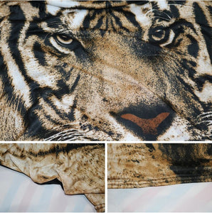 3D Print Tiger Tunic Dress - Details - JBCoolCats